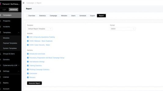 Cyberdise Release V3.1 – Printable Campaign Reports, Template Preview, and New Channels to Report Suspicious Emails
