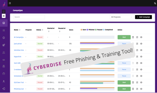 Free Phishing Simulation Tool and Awareness Training with the Cyberdise Freemium Edition – DIY Cybersecurity Awareness